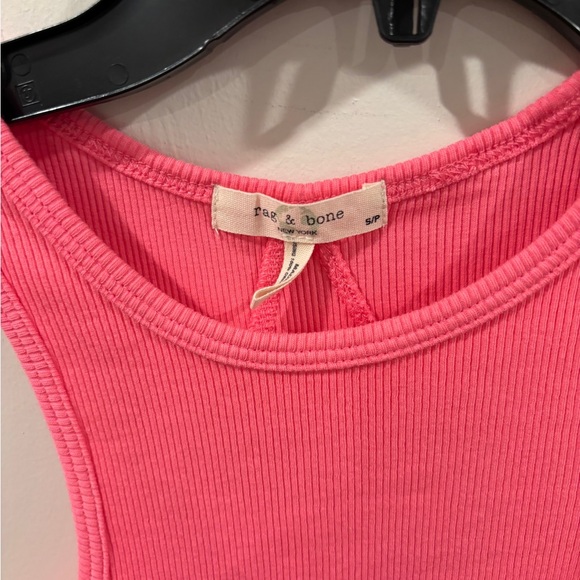Pink Ribbed Tank Top 2 - Picture 11 of 13